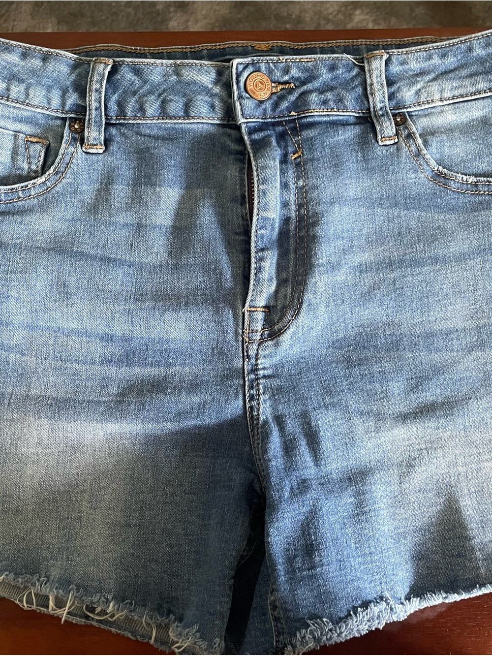 Light Blue Denim Shorts - Casual Summer Jeans